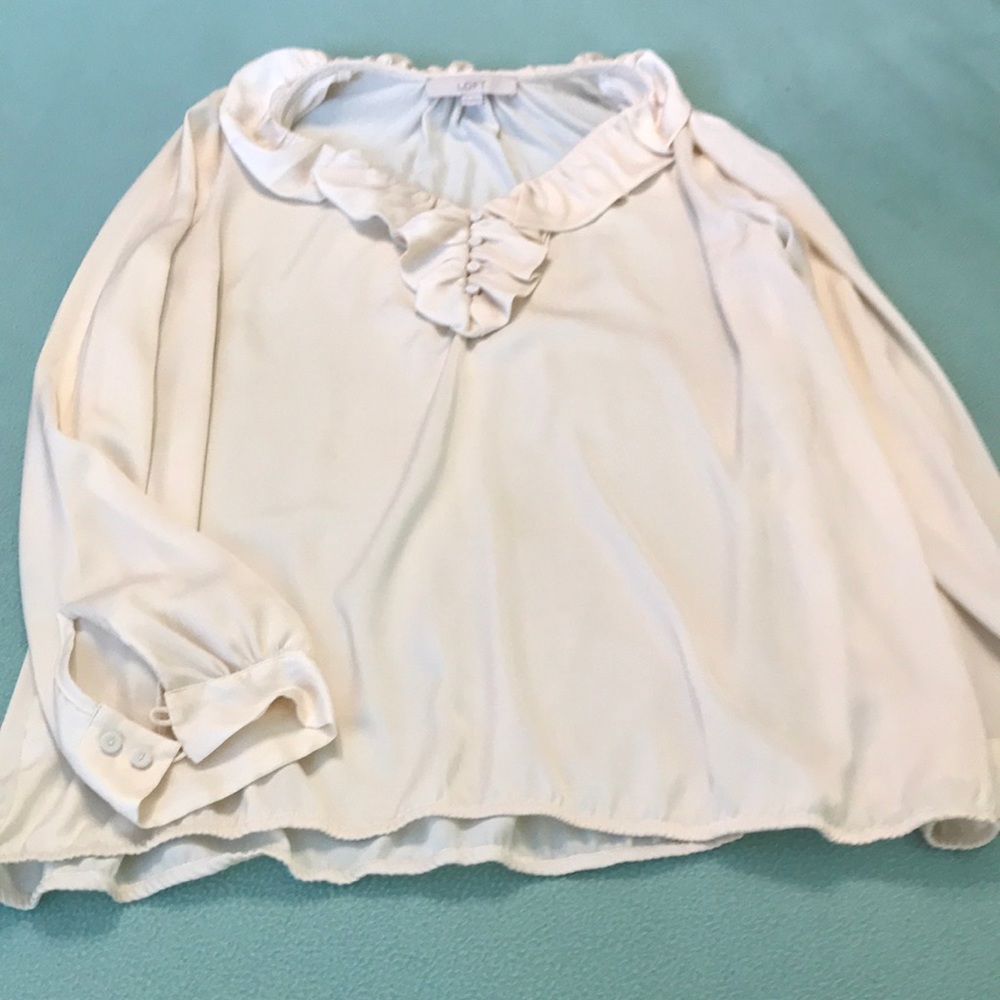 Ivory blouse